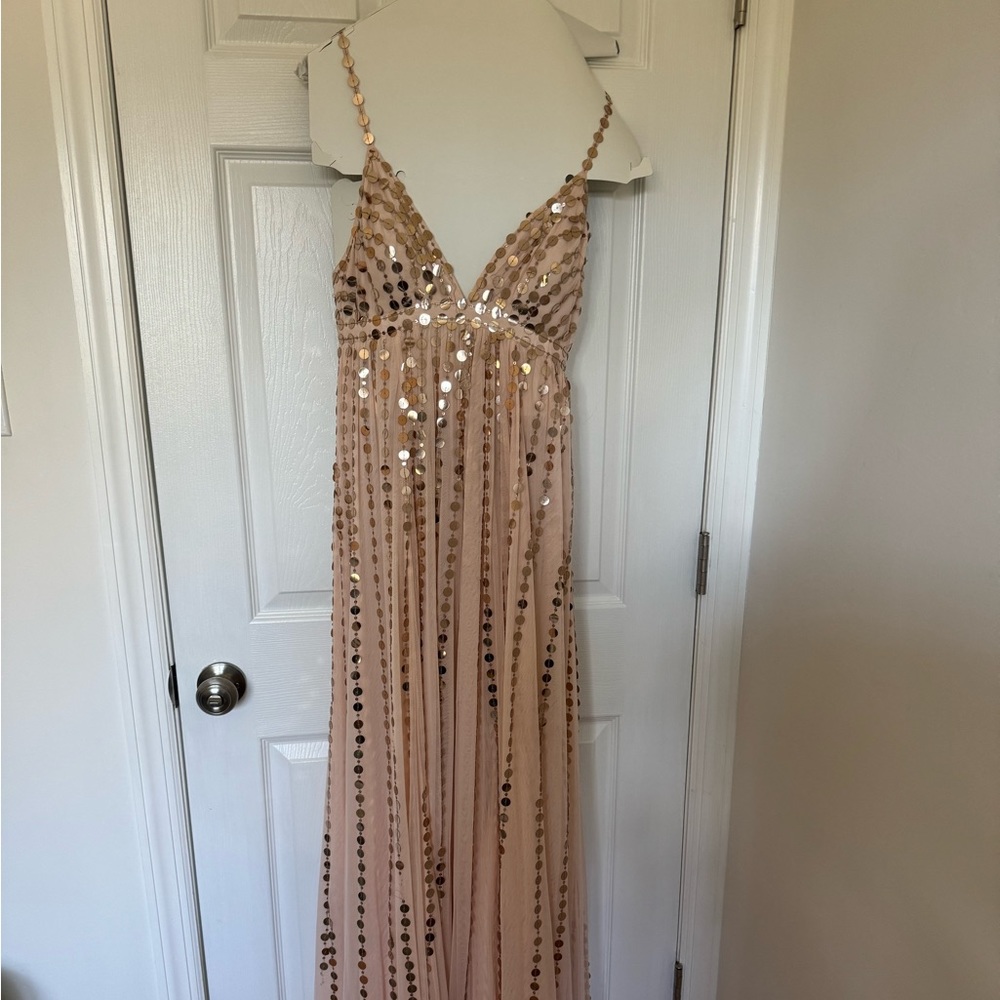 Free People sequin occasion dress